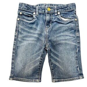 Levi's Girls Jean Shorts Expandable Waist (Sz6X W20 L7)